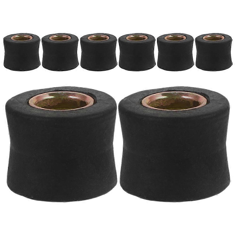 8pcs Shock Absorption Rings for Motorbike Gasket Installation Durable Rubber Bushings for Enhanced Ride Comfort, Vibration Reduction, and Wide