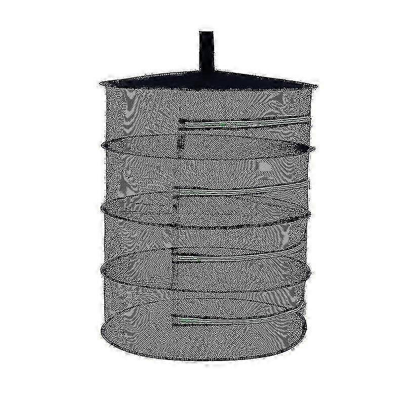 Drying Net - 4 Layers Hanging Mesh Drying Net For Herb Drying, Herb Drying Net With Zippers-60cm