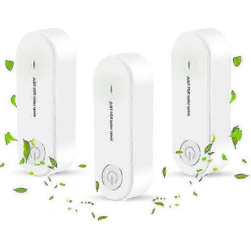 3Pcs Plug-in Air Purifier, Mini Portable Air Purifier, Ion Generator Air Purifier Suitable for Pet 0619