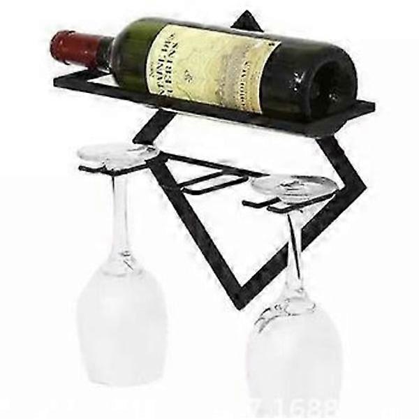Upside Down Wall Mounted Wine Rack for Bottles, Home Decor