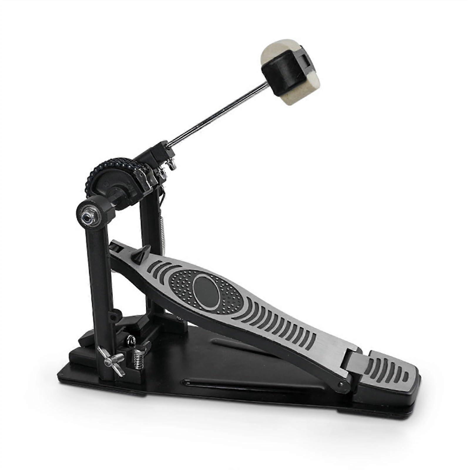 Drum Kit Jazz Drum Single Pedal Foot Drum Practice Hammer Instrument Accessories Bass Drum Pedal for Beginners