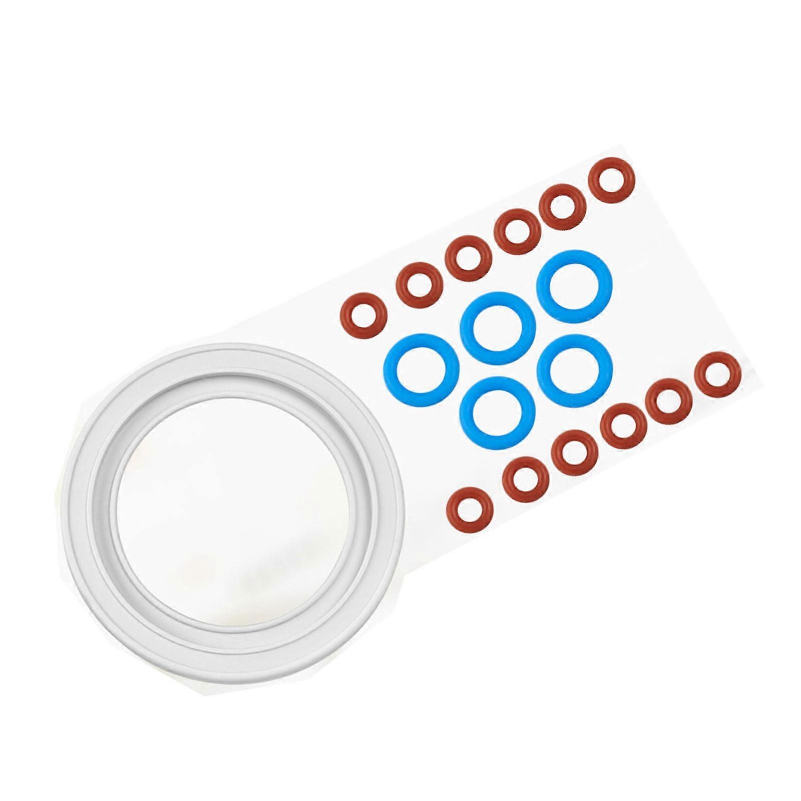 Automatic Coffee Machine Lip Seal Water Tank Sealing Rings Silicone Texture Suitable for Ensuring Optimal Performances Multicolor
