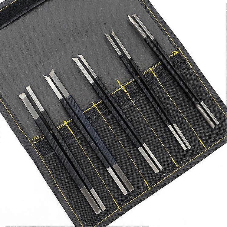 10Pcs High Carbon Steel Engraving Tools Kit Easy To Use Store For Beginners Professionals