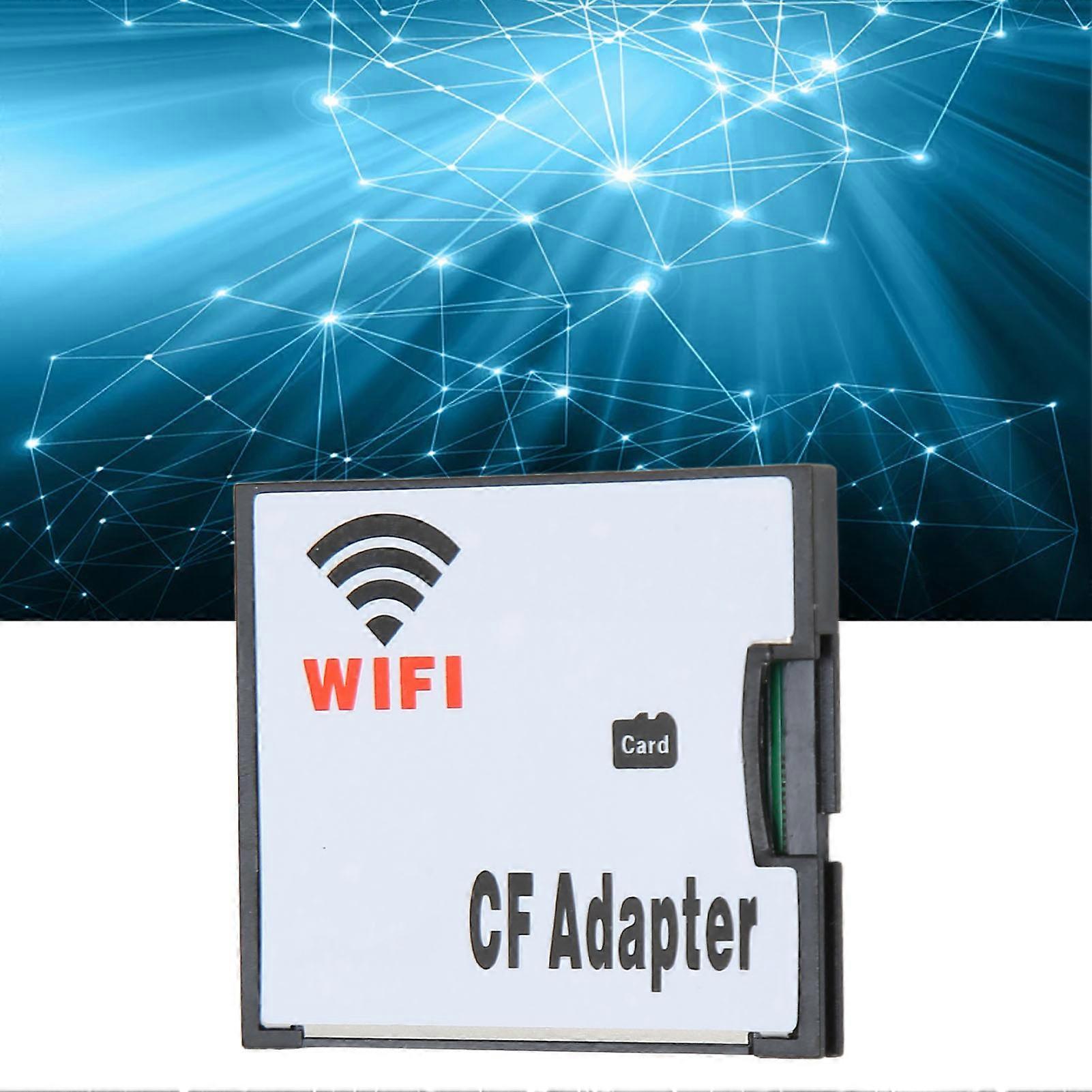 Memory Card to CF Adapter Plug and Play WiFi Memory Card Adapter for IOS for Android 