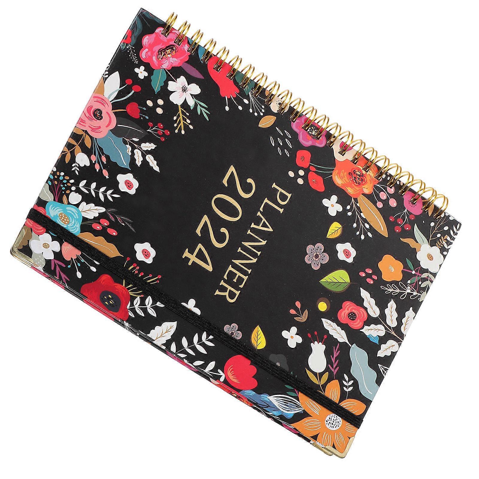 Portable Academic Planner Binder For Office Use Multi Note-taking 1Pcs