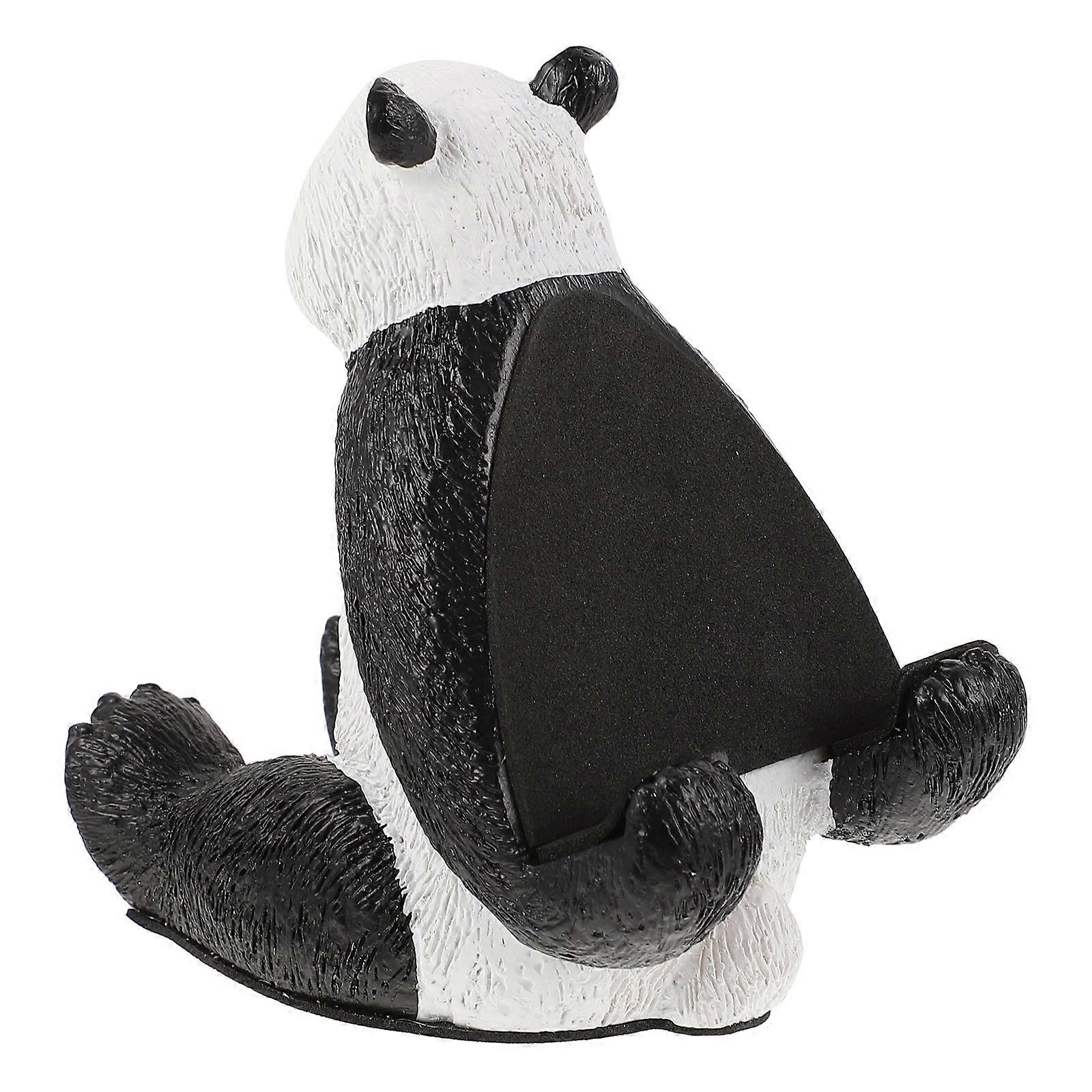 Creative Mobile Phone Holder Resin Bear Desktop Stand For Office Bedroom Movie Watching Message Reading 1Pack