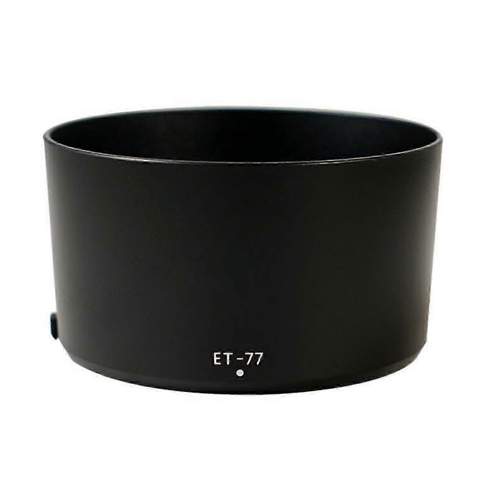 ET77 Lens Shade for RF 85mm F2 Macro IS DSLR Cameras Sunshade Enhances Photography Unwanted Lights Reduction