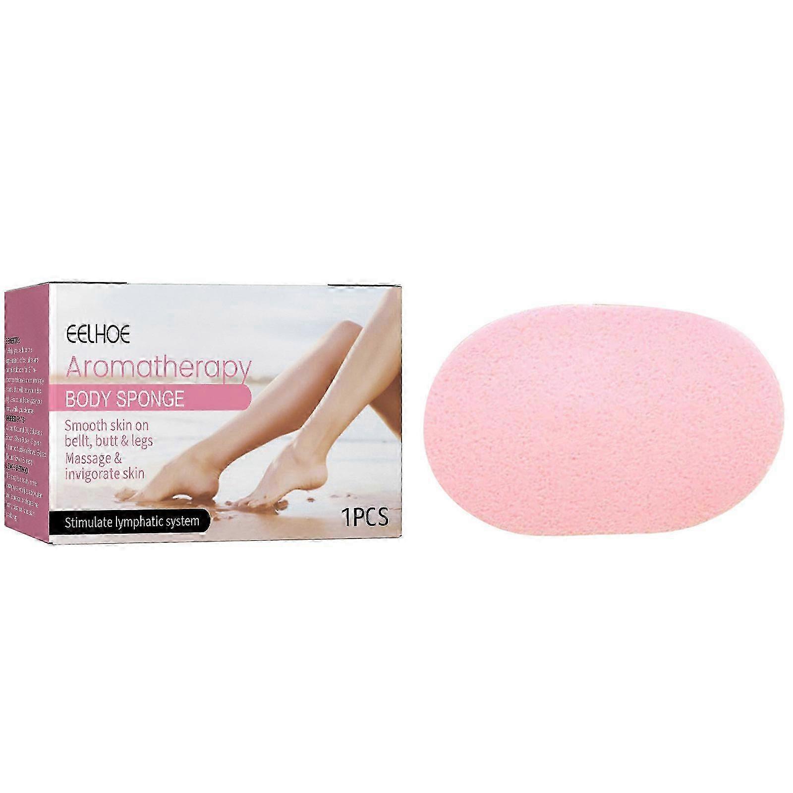 EELHOE Bath Sponge with Built-in Soap - Gentle Exfoliating Shower Accessory for All Ages & Easy Skin Care Routine