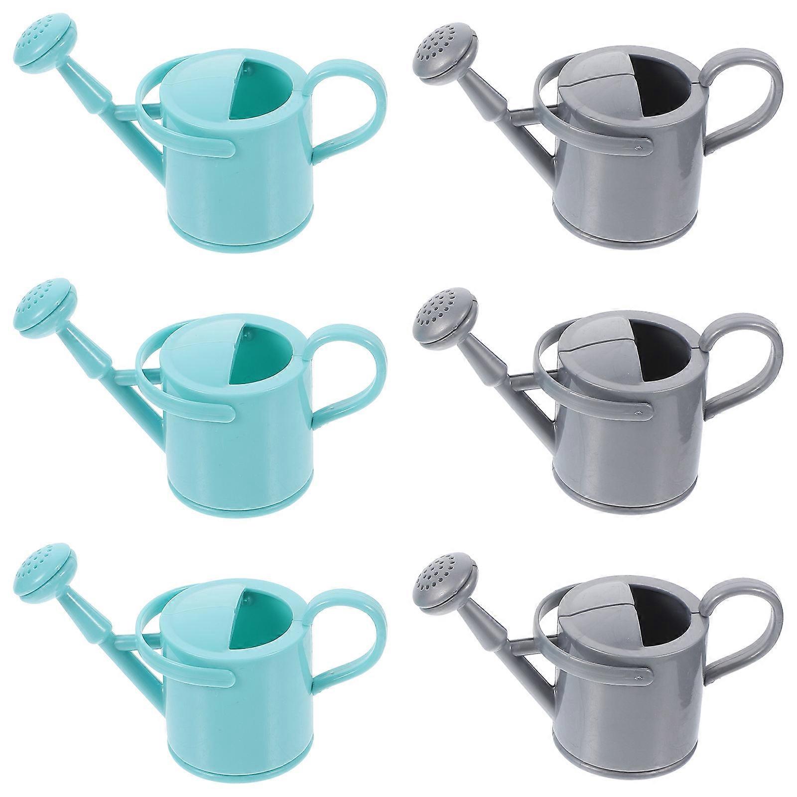 6pcs Watering Can for Gardening, Bath, Desk Organizers – Indoor & Outdoor Use