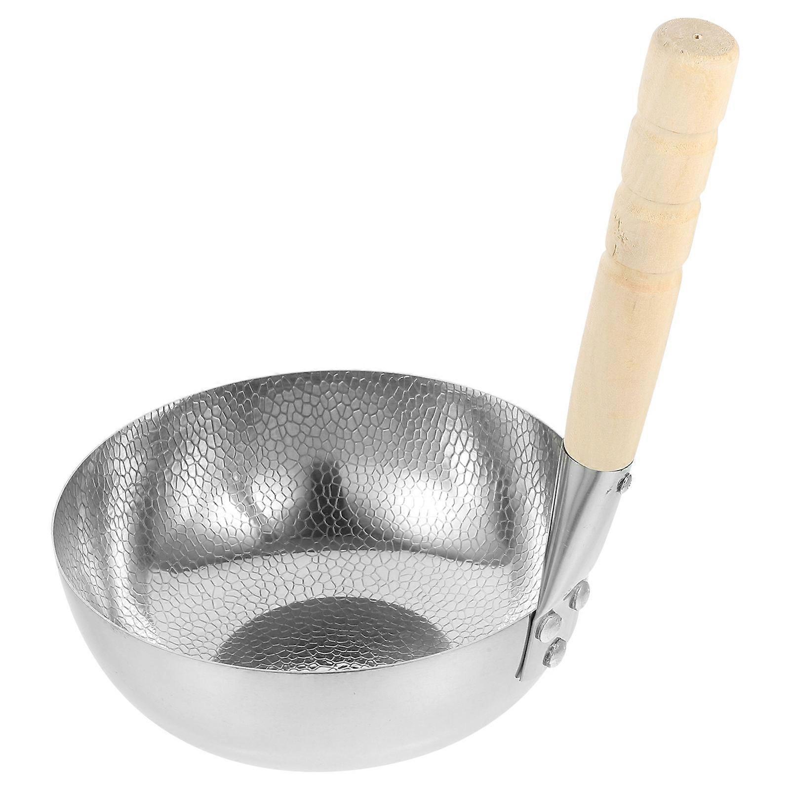 Stainless Steel Saucepan Stovetop Cooking Pot Families Silver 20cm 1Pack