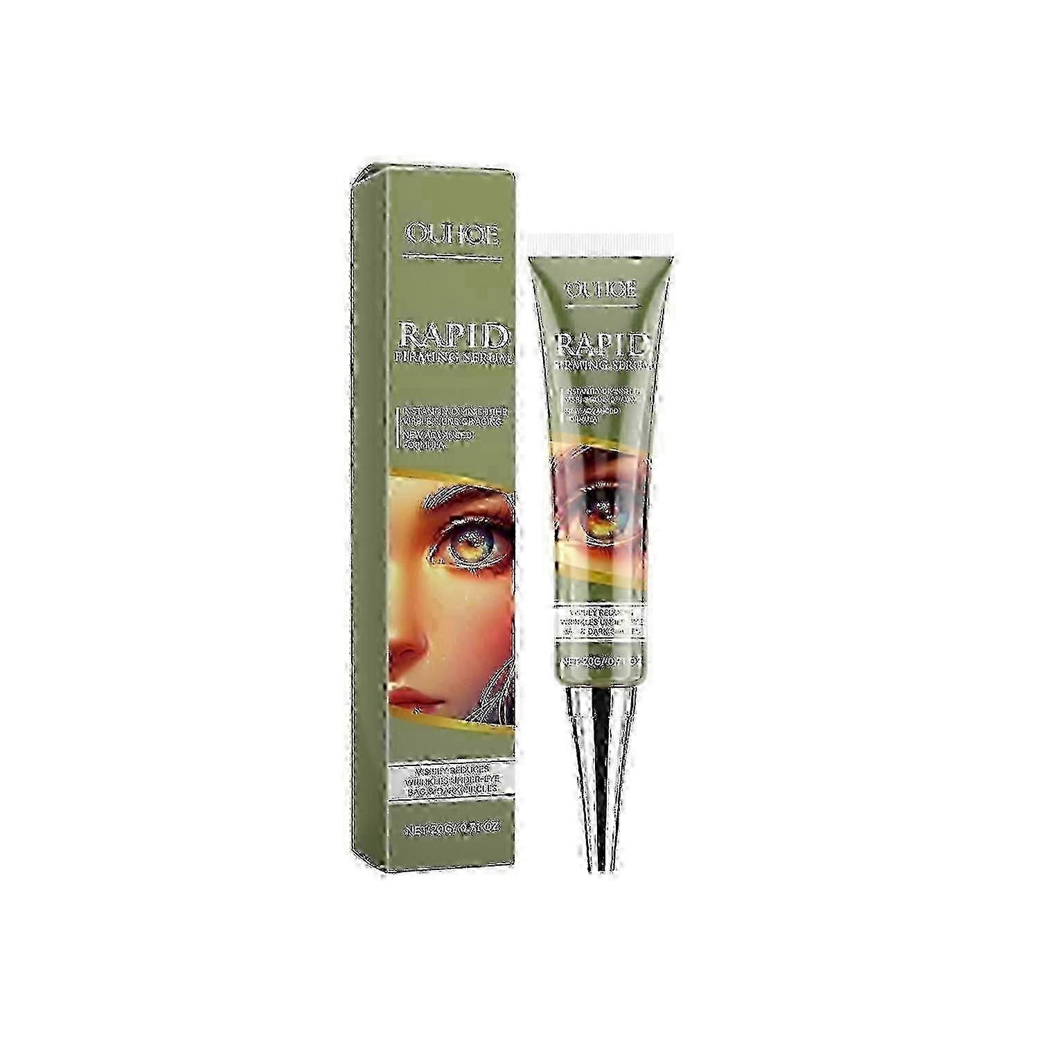 OUHOE Rapid Firming Serum, Moisturizing Eye Firming Anti-Wrinkle Dark Circles Fade Fine Lines And Wr