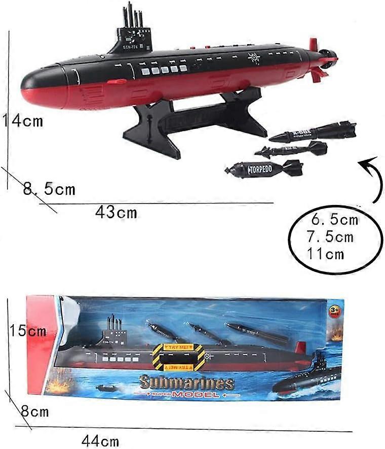 4 Pcs Plongée Formation Jouets Sous-Marine Fusée Torpille Lancement Jeu De Natation Enfants Jouet D Ete 19455 B