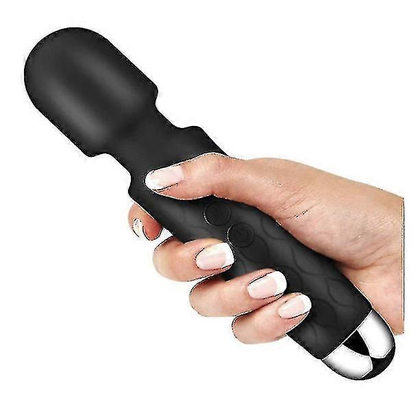 Wand Massager, Chronus Waterproof Handheld Electric Massager, Black