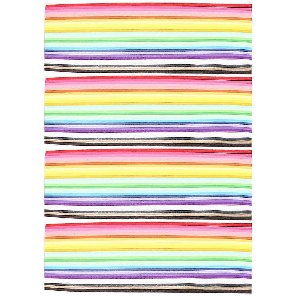 Paper Strips for Decoration Practice Finger Dexterity by Folding Paper 2160pcs