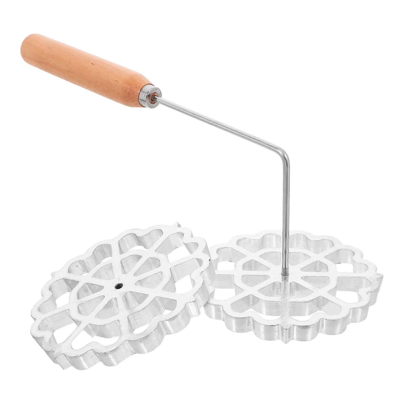Raindrops Oil Dumpling Shrimp Cake Radish Shreds Frying Mold 1 Set Ideal for Easy Baking Decorating and Cooking at Home