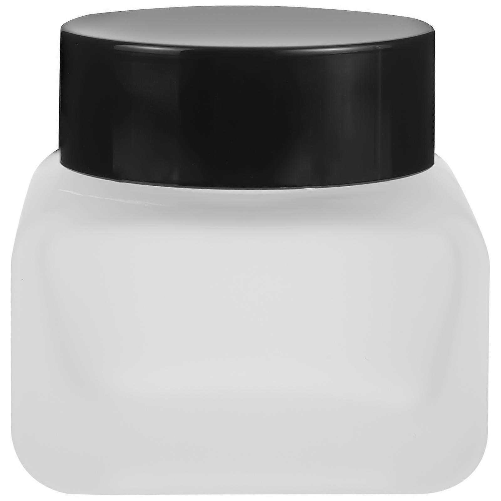 Cosmetic Cream Container Travel Sample Pot Portable Storage Round Glass Bottle For Cosmetics 50g 1Set