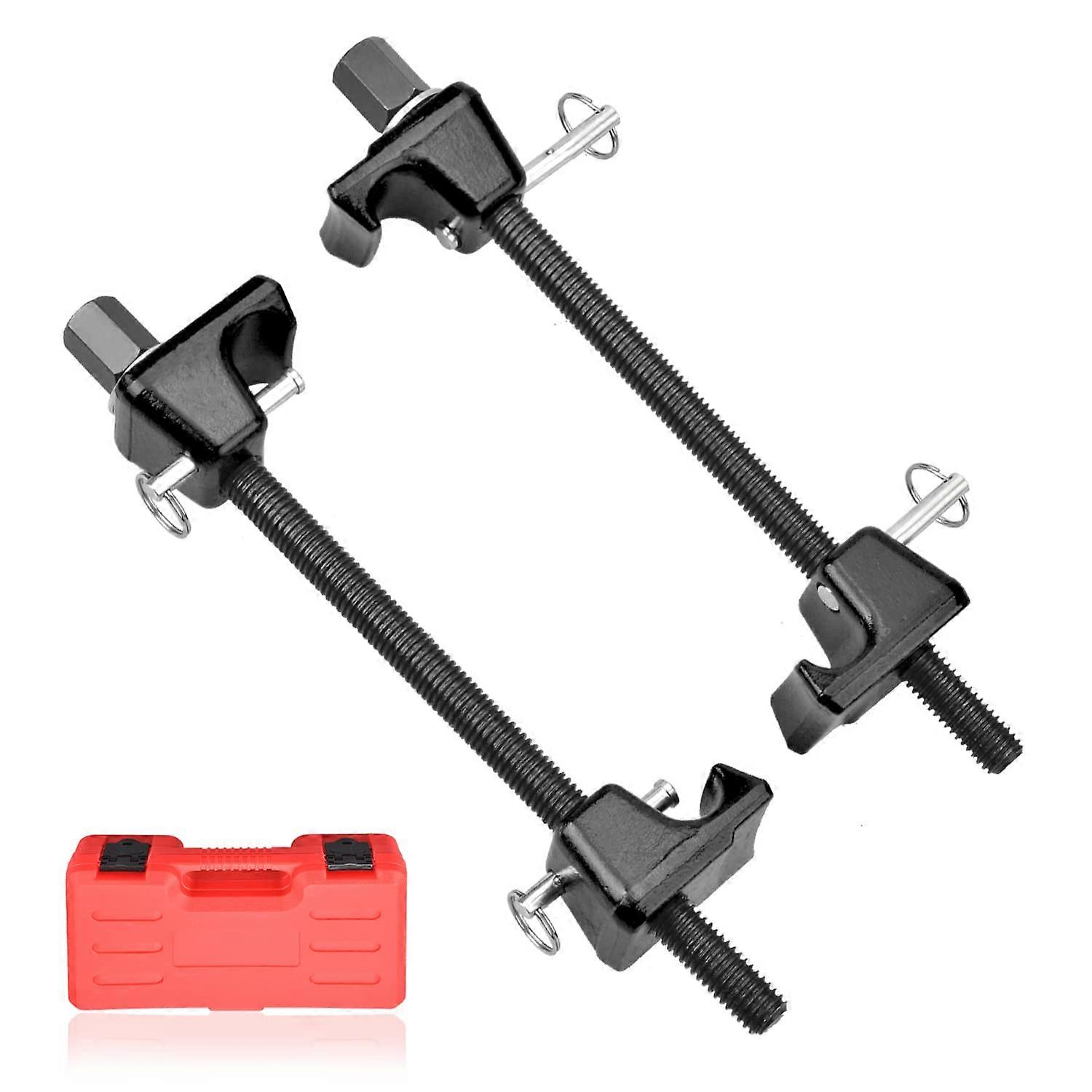 2 Pcs Coil Spring Compressor Tool Strut Shock Absorber Car Garage Tool Kit