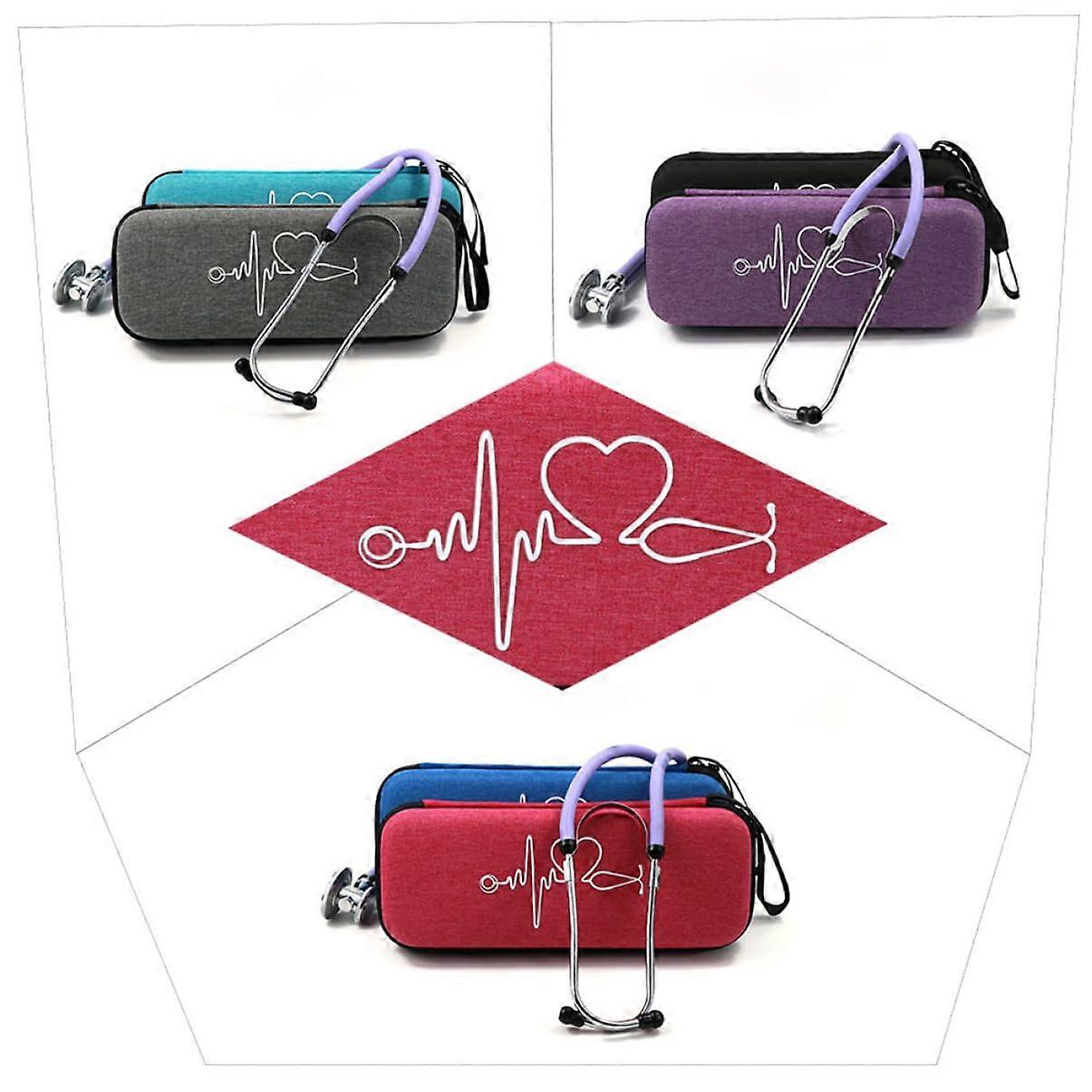 1pc Stethoscope Case Multifunctional Shockproof Storage Bag For Lightweight Portable And Compact For Safe Storage Of Stethoscopes