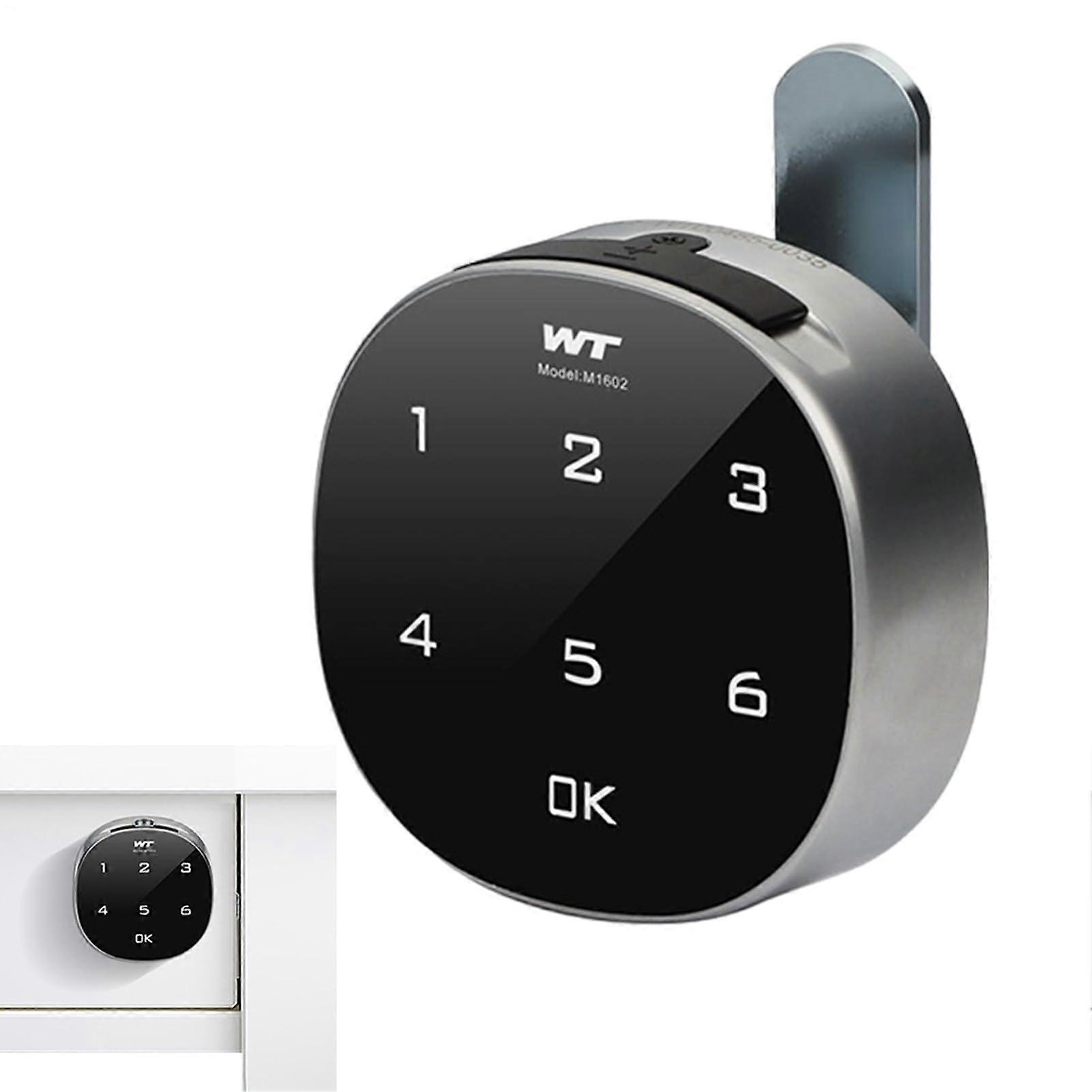 Digital Cabinet Lock Electronic Lock, Touch Sensitive Password Lock With Code Access, 30mm Drawer Lock For Gym Storage