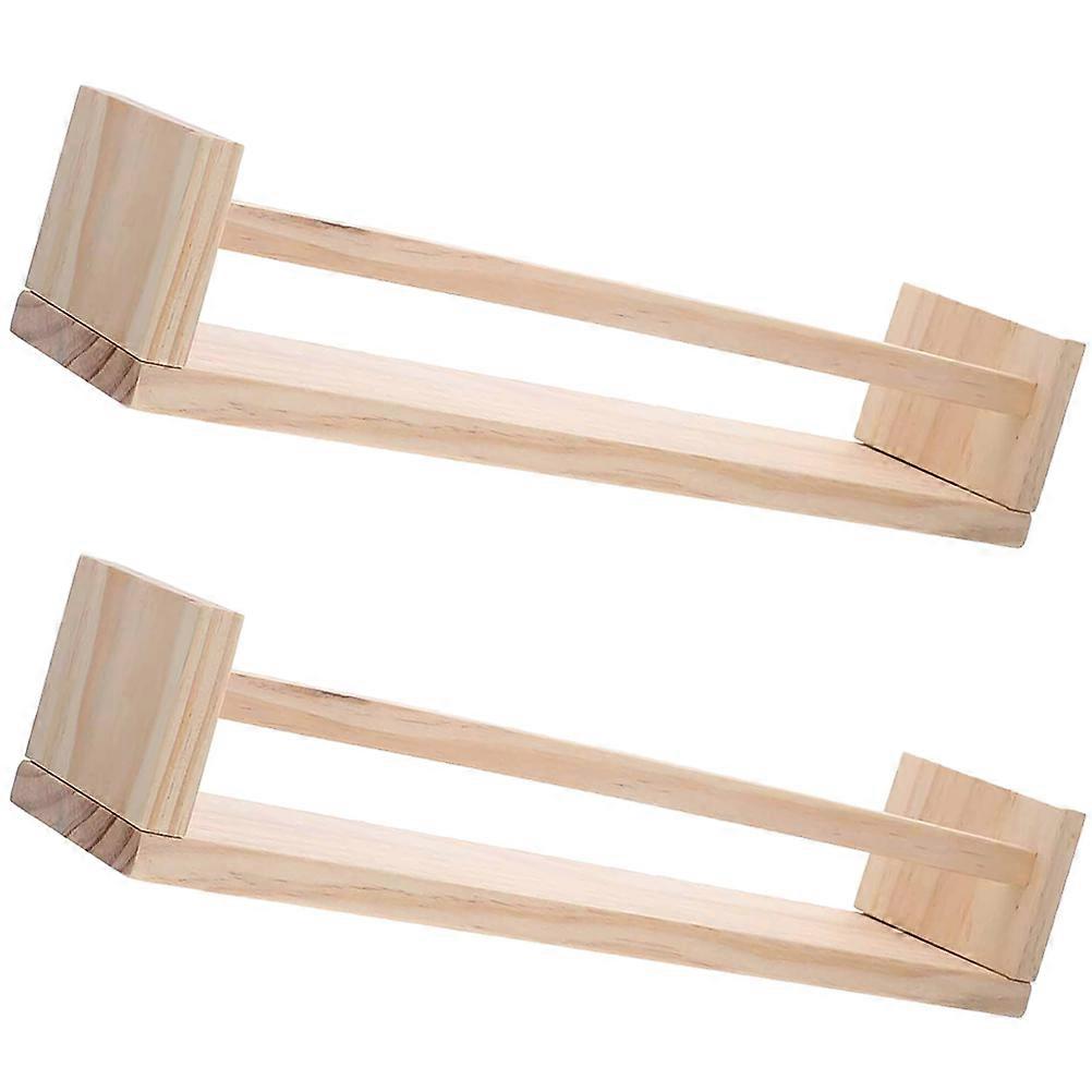 Storage Shelf Wall-Mounted Storage Rack for Home Use 2Pcs
