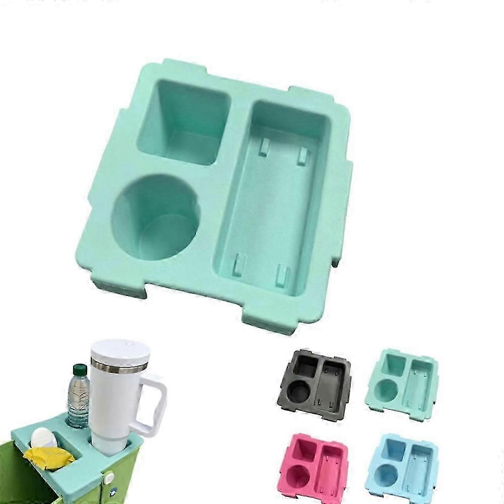 Portable Tape Dispenser Telescoping Tape Dispenser Double Tape Stand Packaging Cutter for Wrapping and Scrapbooking