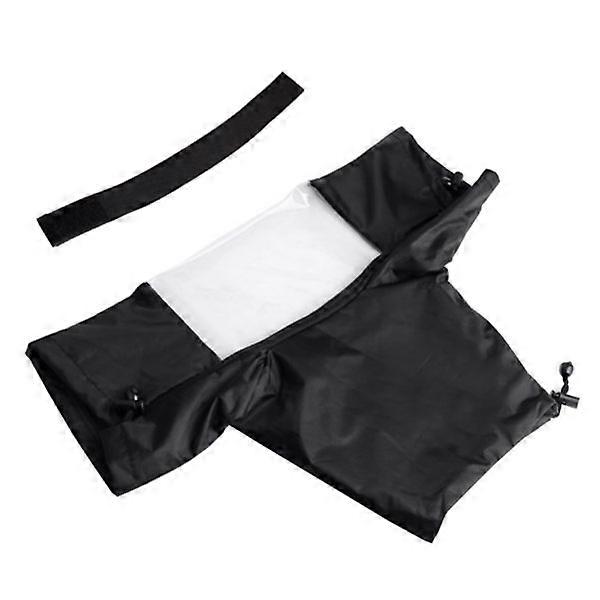 Camera Cover Large Raincoats Dustproof Protector DSLR Rain Shields with Sleeves, Drawstring, Viewing Window