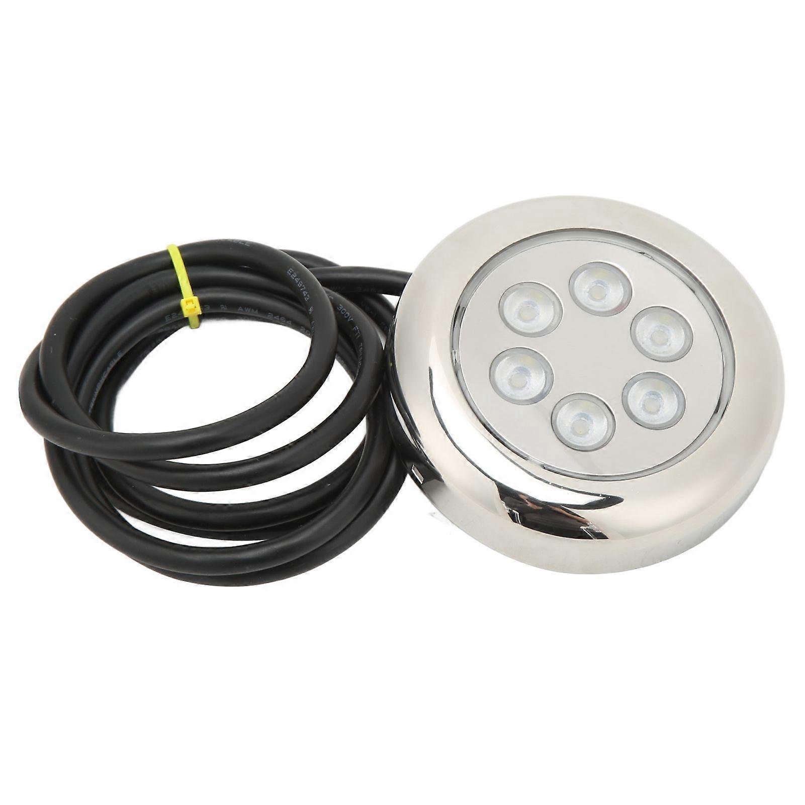 Luce subacquea per barca 3.5in IP68 impermeabile 12V 24VDC LED
