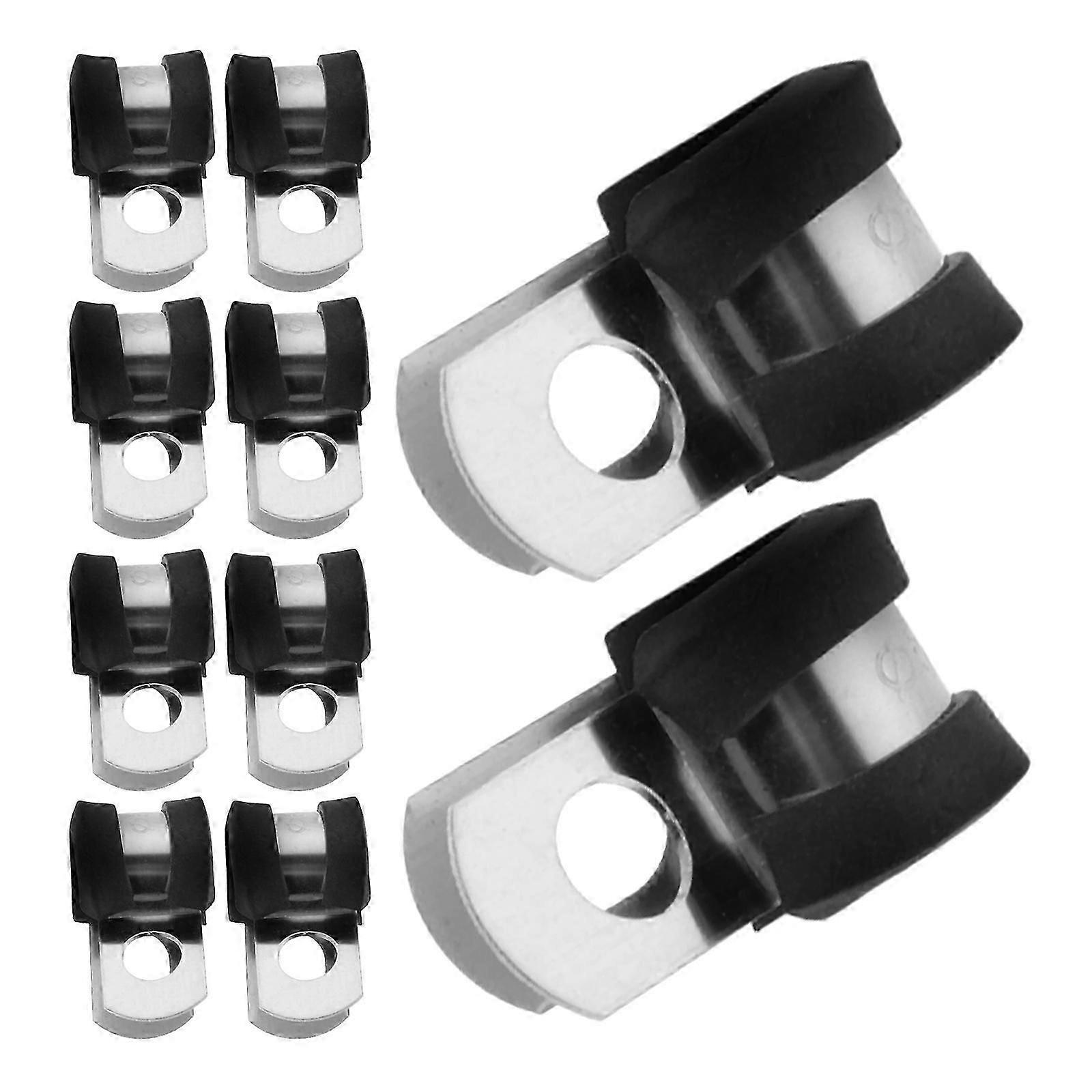 Metal Cable Clamp Diameter 5mm General Users 20Pack