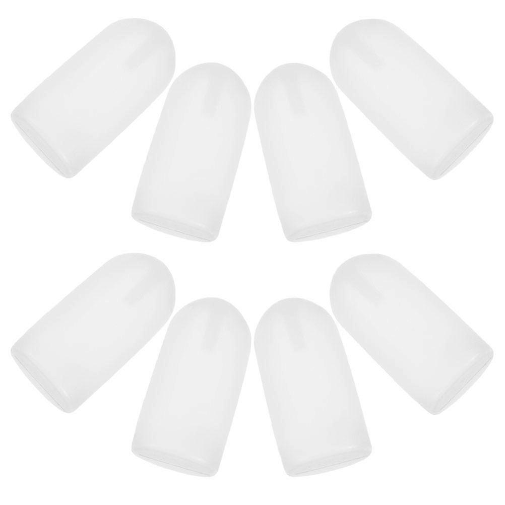 White Dog Toy Squeakers 8pcs ABS Replaceable Inserts for Plush Doll Toys Enhance Playtime Fun