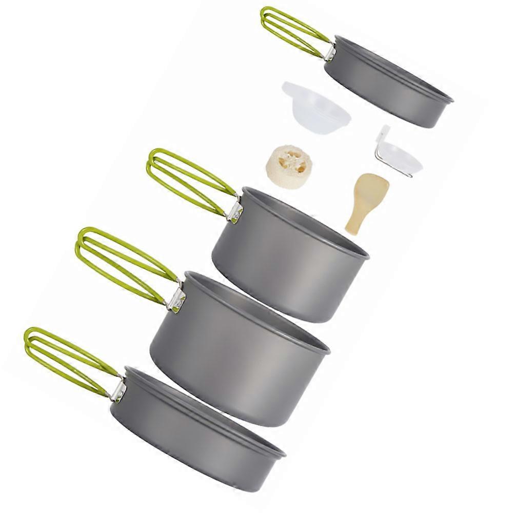 Camping Cookware Set, Lightweight and Durable for Efficient Outdoor Meals