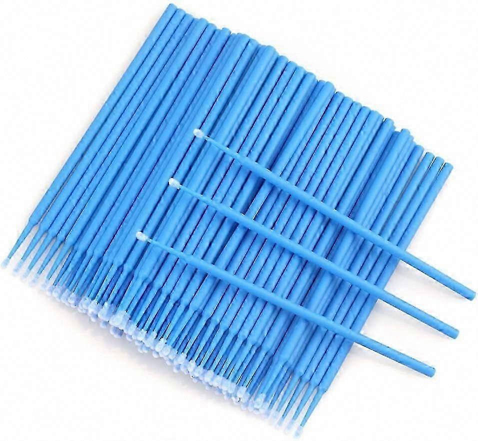 200PCS Micro Applicators Brushes, Disposable Eyelash Extension Swabs for Eyelashes Extensions