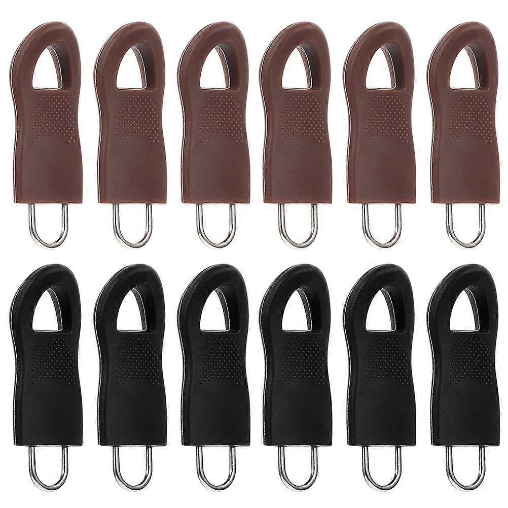Universal Zipper Puller 24Pack For Daily Use In Black Suitable For Various Garments