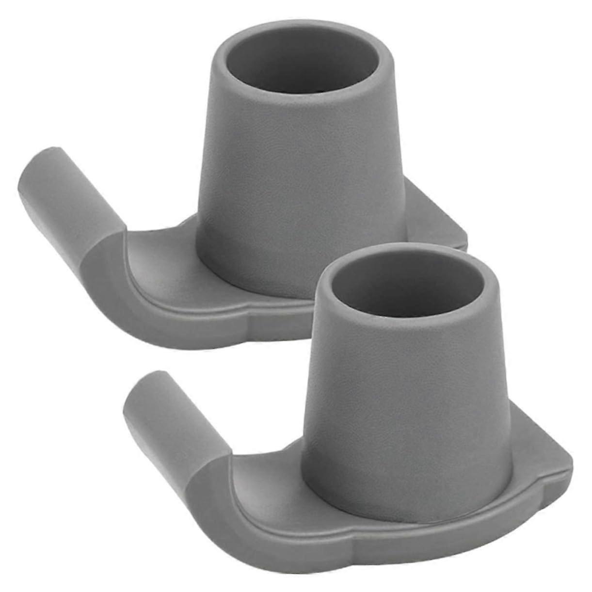 Set of 2 nonslip sledges feet walker ski gliders walking aid