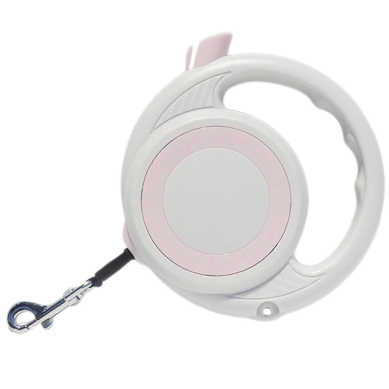 Retractable Dog Leash Comfortable Handle Tangle-Free Training Leads for Daily Walks