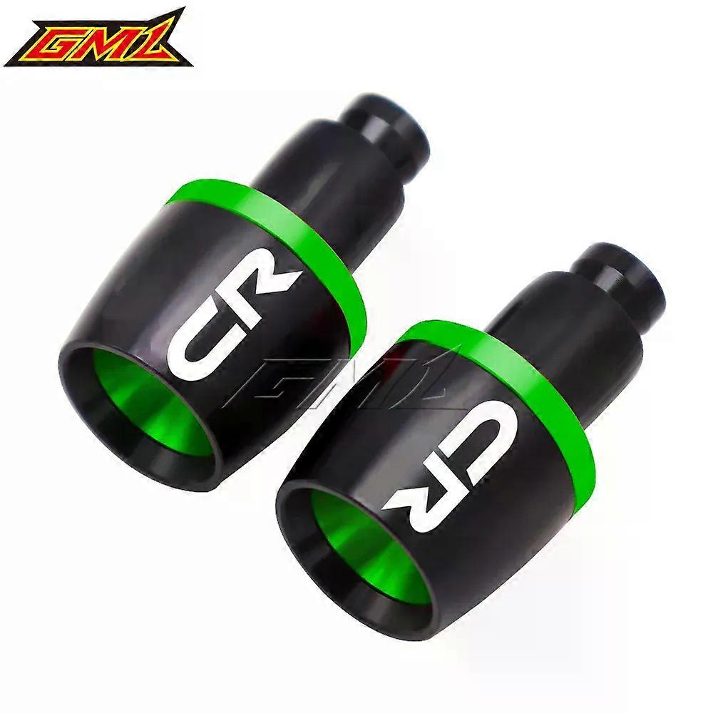 For Honda CR80R CR85R CR125R CR250R Universal Motorcycle Accessories CNC Handlebar Grips Bar Ends Cap Counterweight Plug Slide