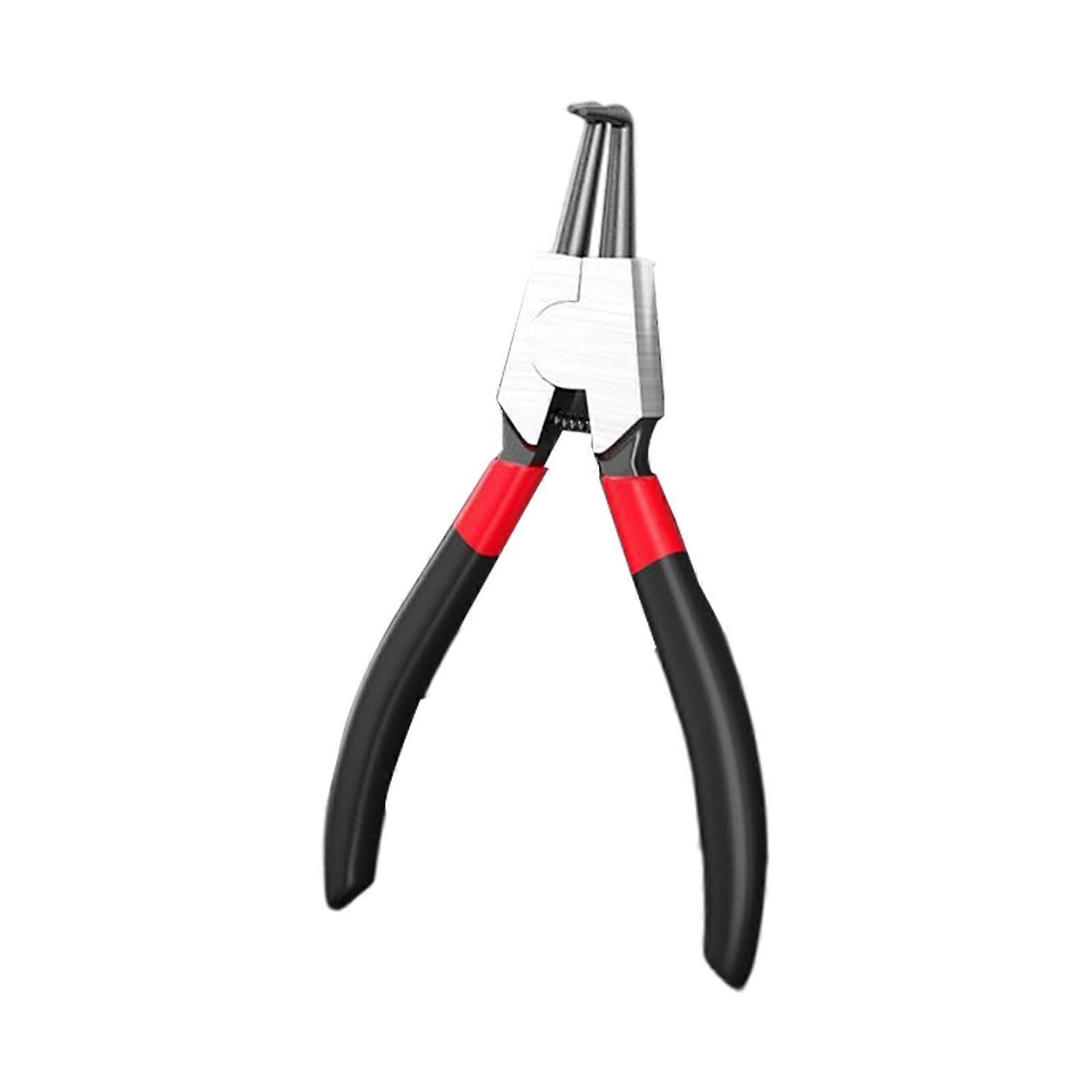 Multi-Purpose 12.7 cm Circlip Pliers, Straight Tip, Internal/External Use, Ideal for Automotive Repairs