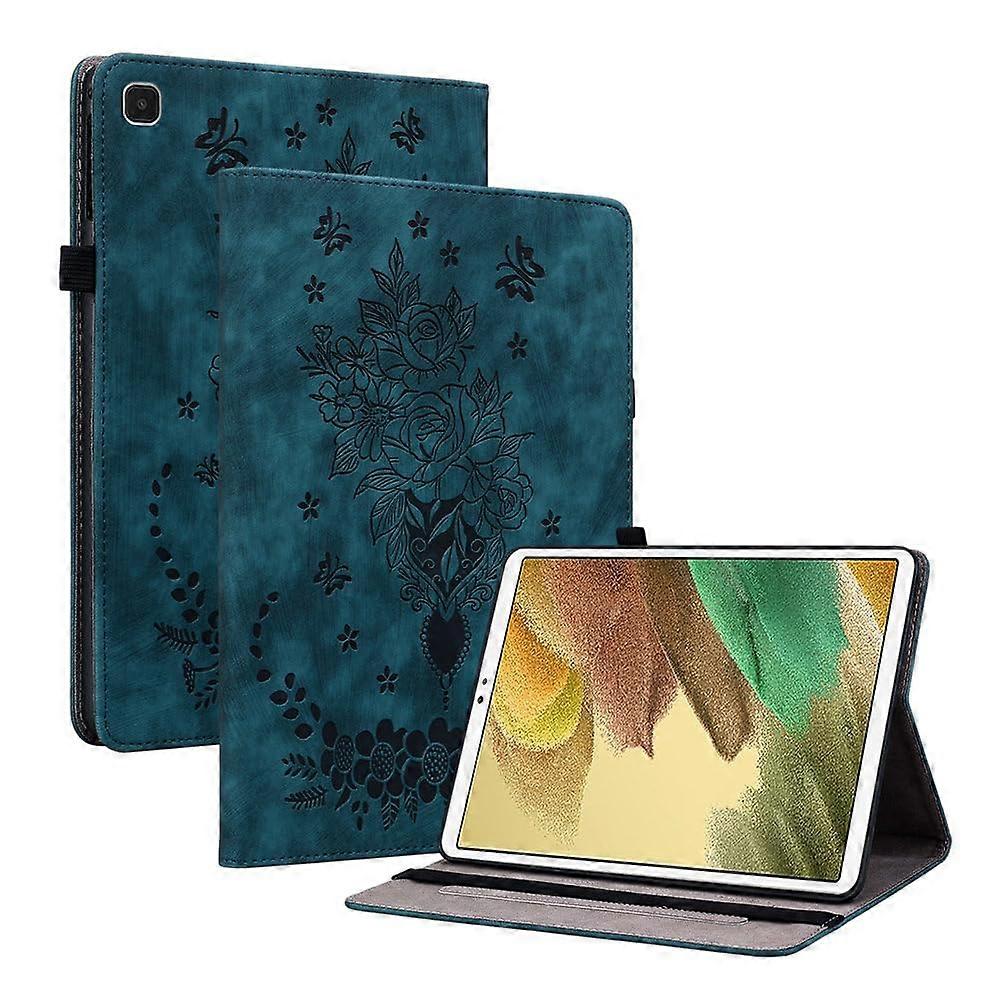 Kunstleder Geldbörse Case For Samsung Galaxy Tab A7 Lite 8.7 inch Blue