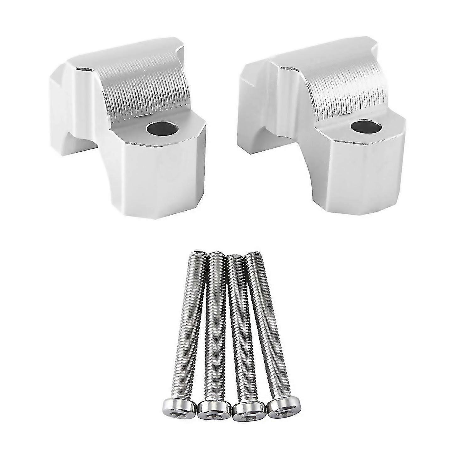 For handlebar riser drag handle bar clamp extend adaptersilver
