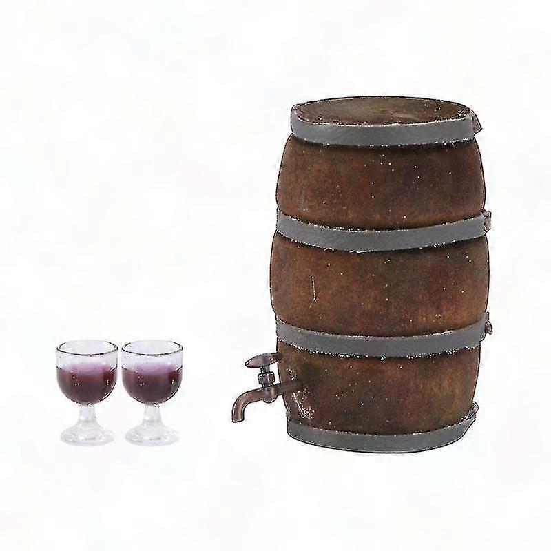 1 Set Mini Cask for Whiskey Aging & Home Brewing