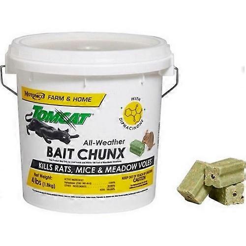 Tomcat Tomcat All-Weather Bait Chunx Pail, 1 Oz / 4 Lbs