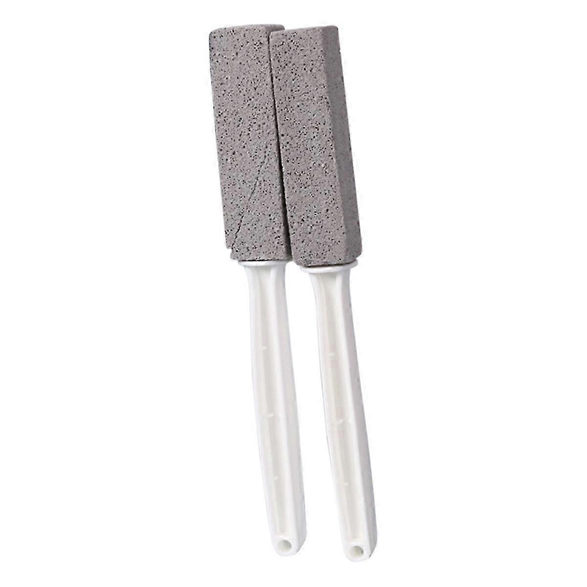 Pumice Stone Toilet Bowl Cleaner with Handle - Rust Remover for Bath-tub Tiles