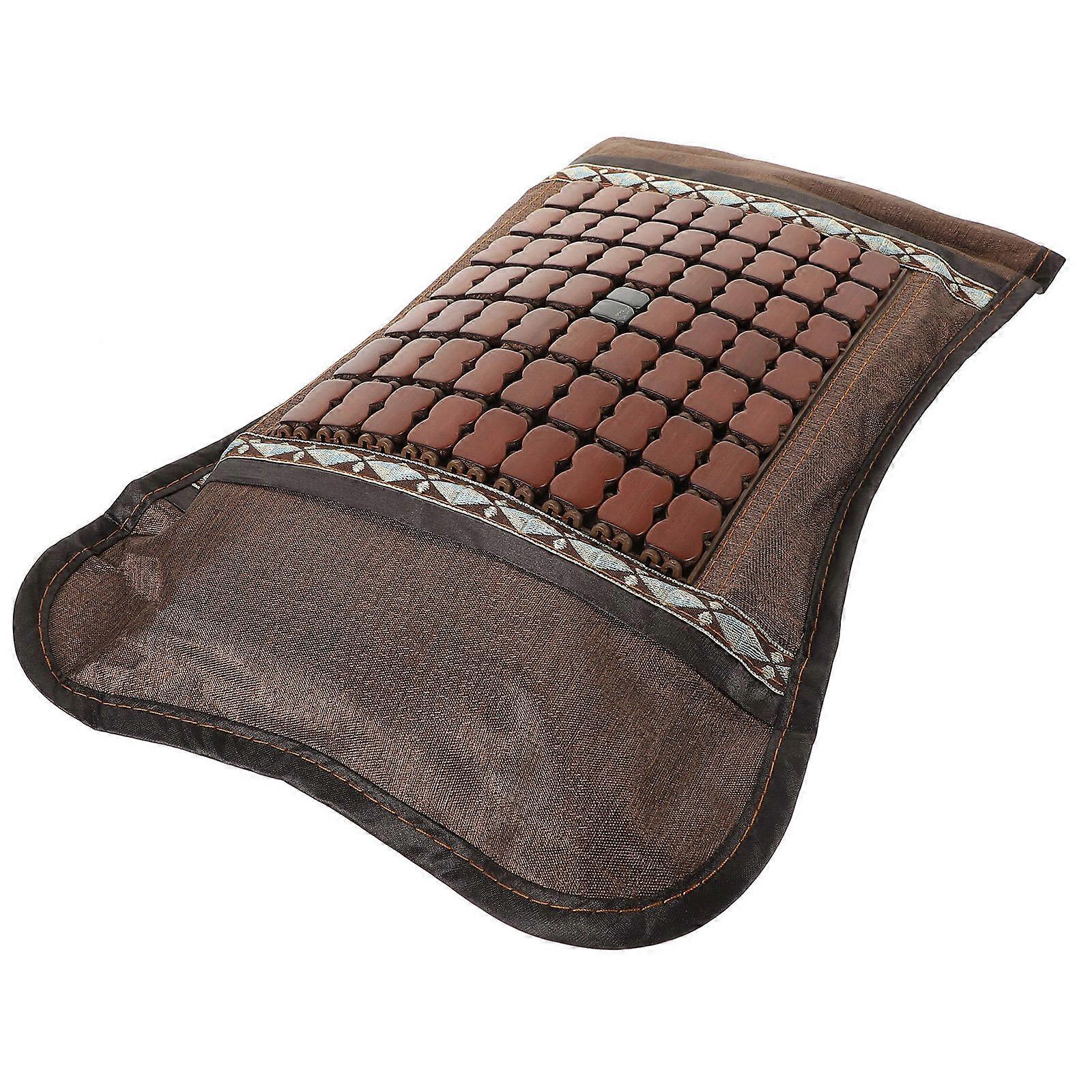 Ergonomic Bamboo Pillow for Neck and Lumbar Support, Comfortable Cooling Design with Random Style Selection