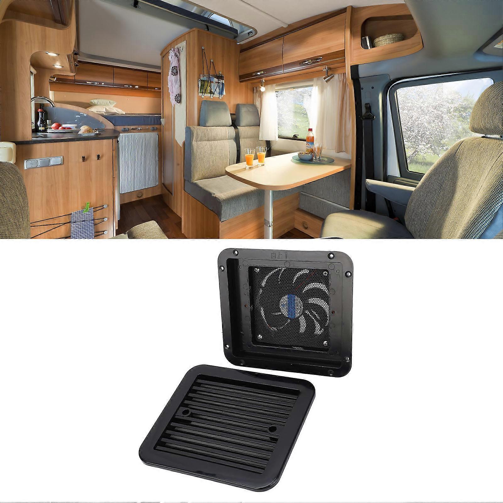 RV جانب تنفيس العادم مروحة 205x185mm 220V 3.1W لليخت Campervan