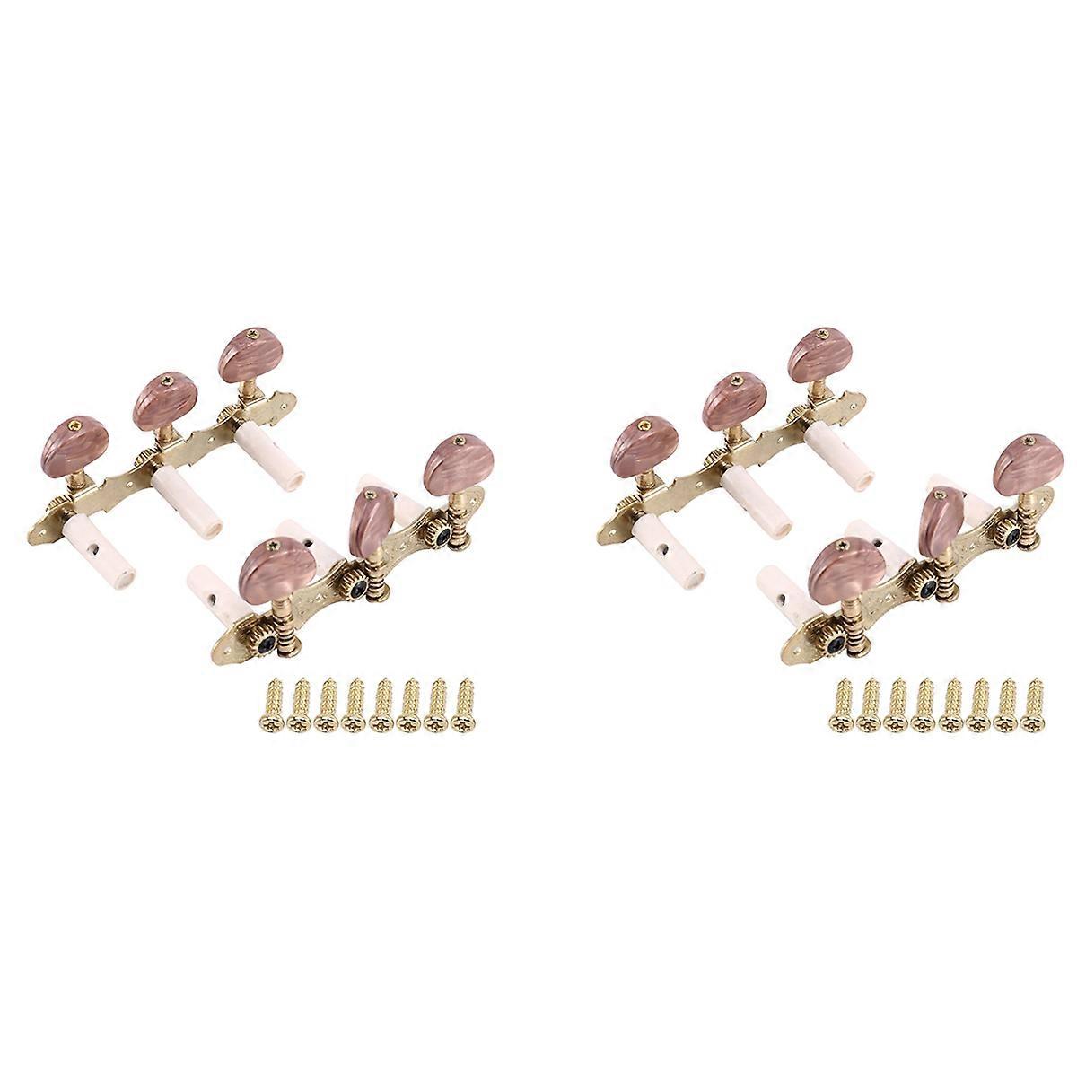Left Right Classical Guitar String Tuning Pegs Machine Heads Tuners Keys 3L3R Professional Guitar Ac