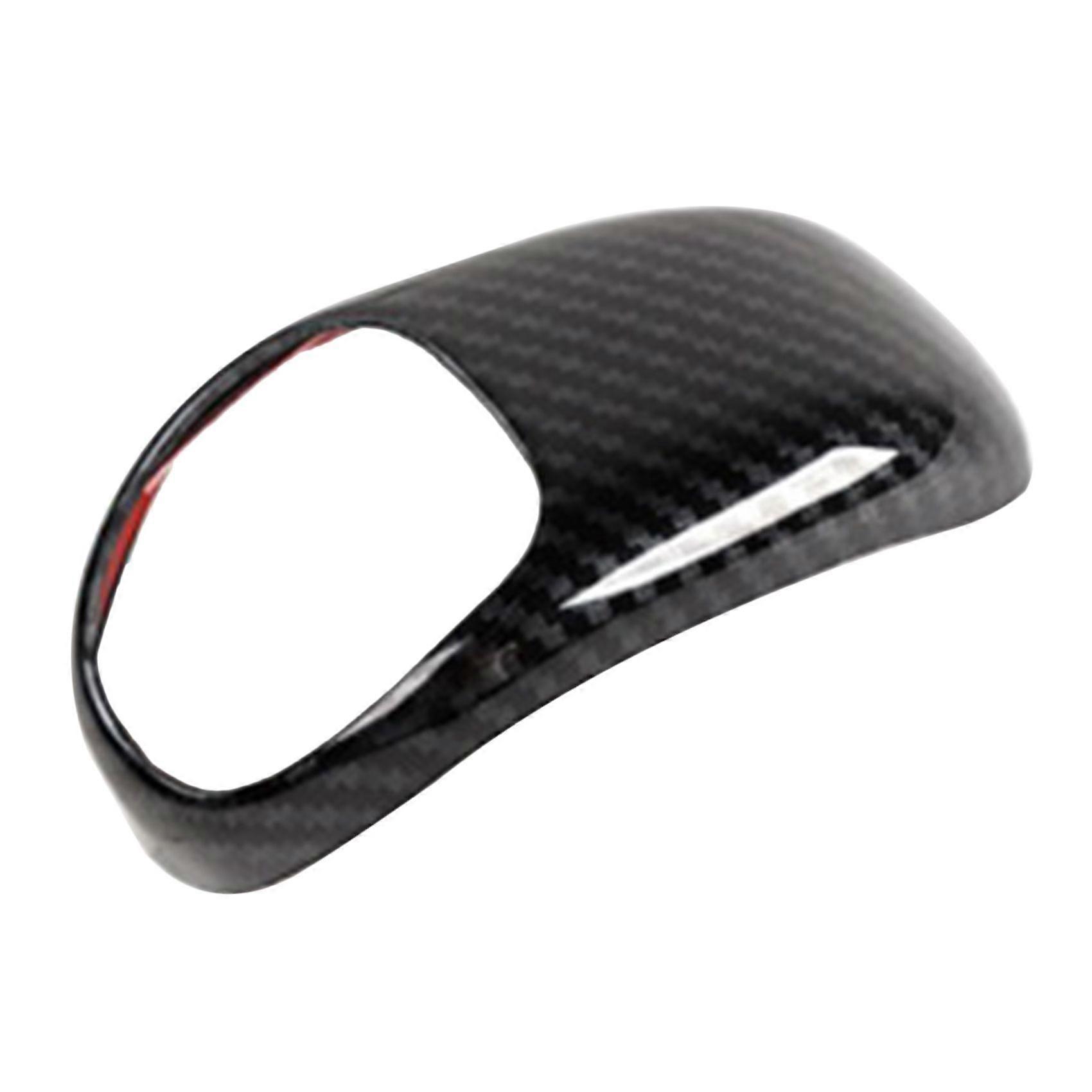 for 2014-2015 Carbon Fiber Gear Shift Knob Shifter Lever Cover Decoration
