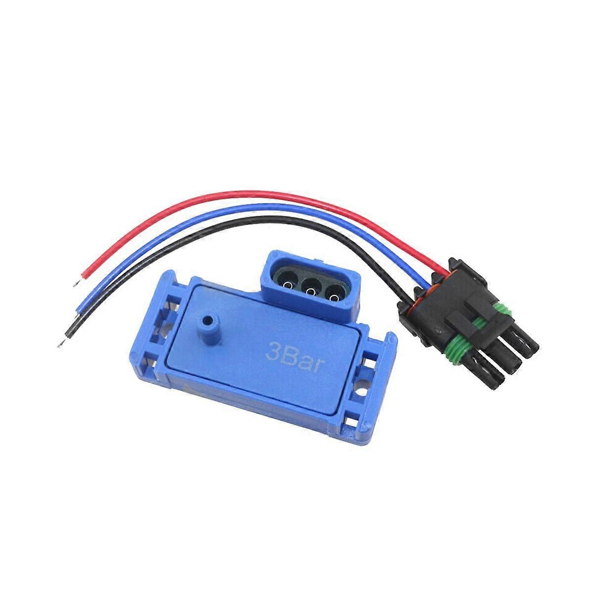 12223861 16040749 12219935 for 3Bar 3 Bar Manifold Sensor Boost Turbo with Pigtail Plug Wire