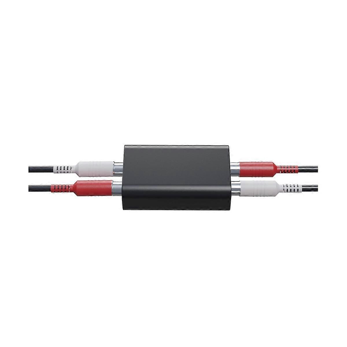 Ground Loop Noise Isolator Audio Isolator Noise Humming Buzzing Filter RCA Noise Suppressor Isolato