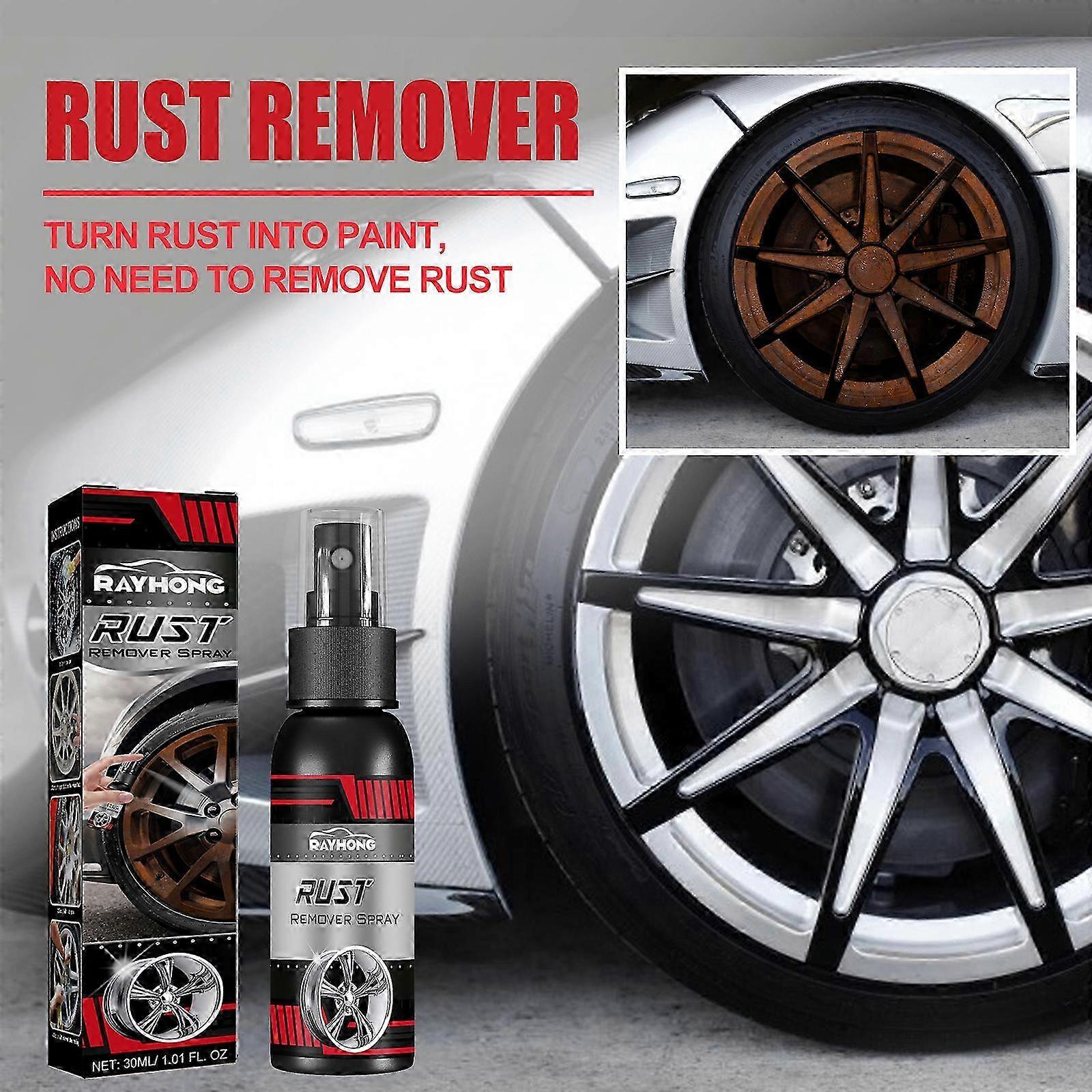 2025 Car Wheel Rust Remover Car Paint Rust Cleaning Decontamination Brightener Rust Removal Conversion Agent