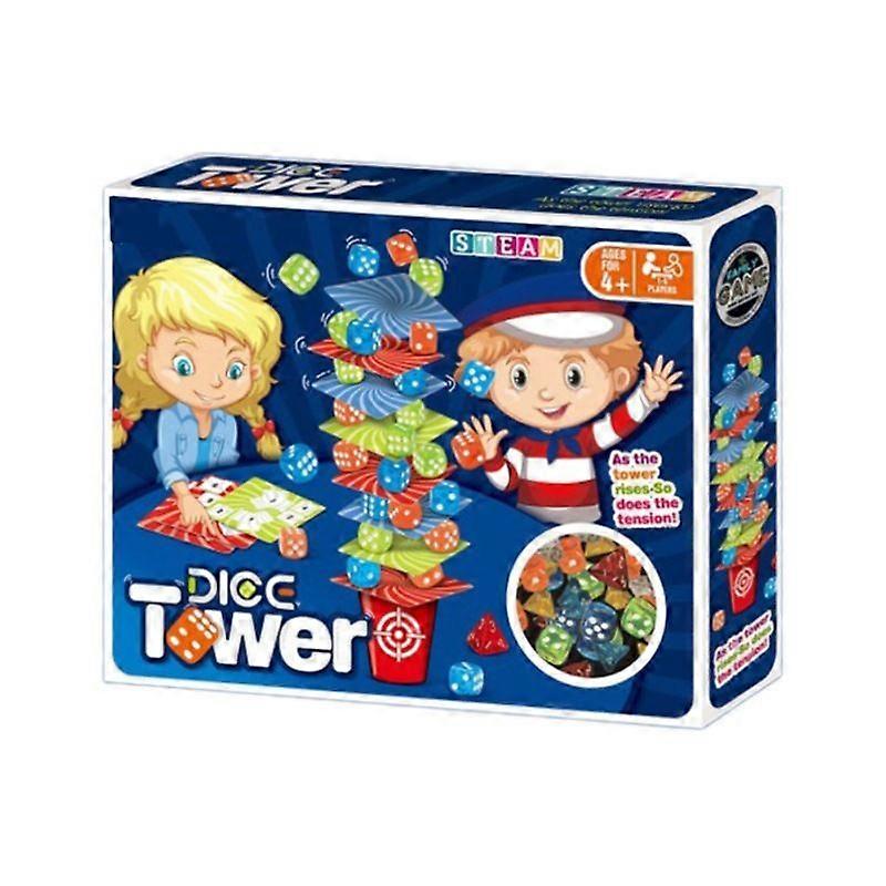 Table Intelligence Toy Stacking Dice Game Children's Parent-Child Interactive Table Game