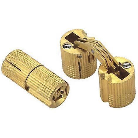 Pcs Brass Cylindrical Hinges, Concealed Invisible Barrel Hinge, 8 mm